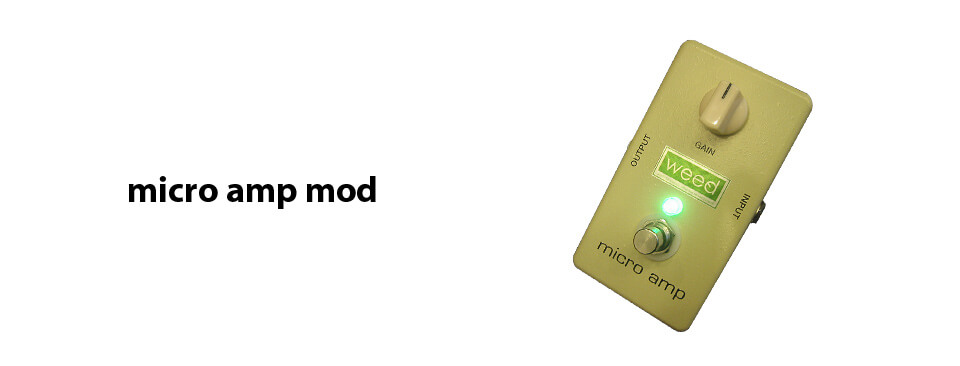 weed effector micro amp mod