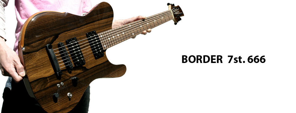 dragonfly guitar BORDER 7st. 666