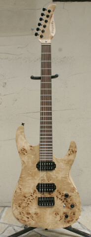 Sottile Custom 666 BURL POPLAR/L.ASH F/B: PAU FERRO