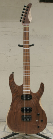 Sottile Custom 666 F.WALNUT/L.ASH F/B: PAU FERRO