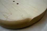 mahogany hard maple body